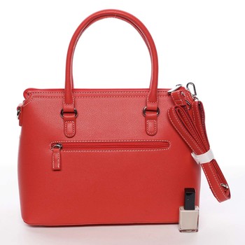 Dámska elegantná červená kabelka do ruky - David Jones Geraldine