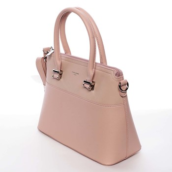 Dámska elegantná ružová kabelka do ruky - David Jones Geraldine