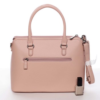 Dámska elegantná ružová kabelka do ruky - David Jones Geraldine