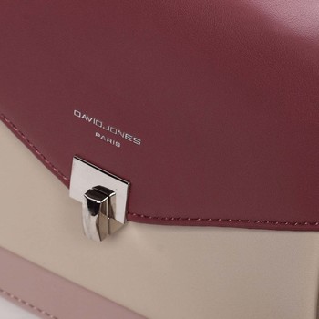 Jedinečná dámska ružová kabelka do ruky - David Jones Andrea