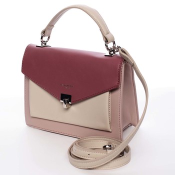 Jedinečná dámska ružová kabelka do ruky - David Jones Andrea