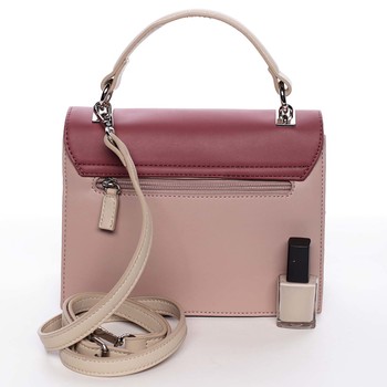 Jedinečná dámska ružová kabelka do ruky - David Jones Andrea