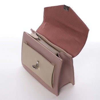 Jedinečná dámska ružová kabelka do ruky - David Jones Andrea