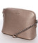 Osobitá a elegantná dámska zlatá crossbody kabelka - David Jones Milagros