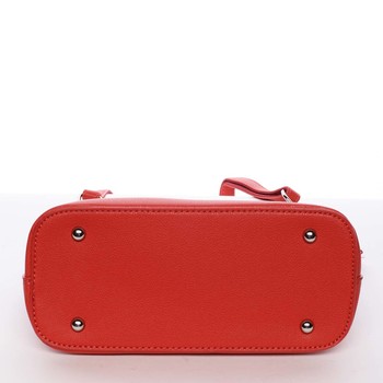 Osobitá a elegantná dámska červená crossbody kabelka - David Jones Milagros