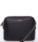 Osobitá a elegantná dámska čierna crossbody kabelka - David Jones Milagros