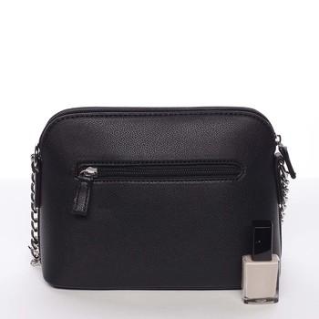 Osobitá a elegantná dámska čierna crossbody kabelka - David Jones Milagros