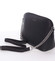 Osobitá a elegantná dámska čierna crossbody kabelka - David Jones Milagros