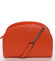 Módna oblá dámska crossbody oranžová kabelka - David Jones Anny