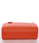 Módna oblá dámska crossbody oranžová kabelka - David Jones Anny