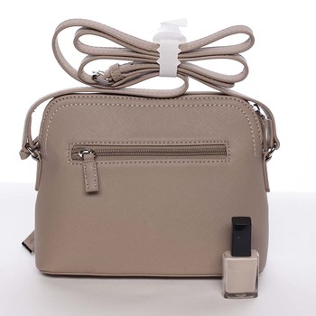 Svetlá camel malá crossbody kabelka pre ženy - David Jones Fiorella