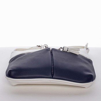Štýlová dámska crossbody kabelka tmavomodrá - David Jones Valeria