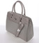 Dámska luxusná ľahko perforovaná sivá kabelka - David Jones Dapphnei