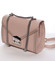 Malá dámska elegantná crossbody kabelka ružová - David Jones Arianna