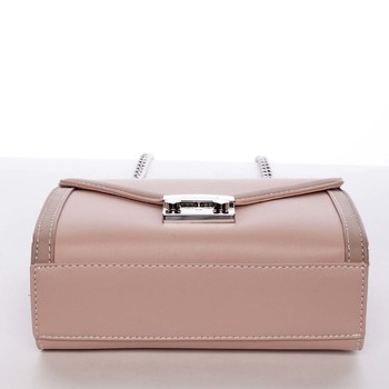 Malá dámska elegantná crossbody kabelka ružová - David Jones Arianna