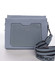 Dámska svetlomodrá crossbody kabelka s kapsičkou - David Jones Angeli