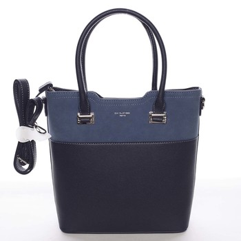 Dámska elegantná a módna tmavomodrá kabelka - David Jones Sandy
