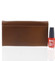 Dámska kožená svetlohnedá peňaženka - Delami CHAGL04104