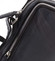 Ľahká praktická kožená čierna crossbody taška - Tomas Linive