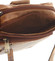 Prírodná hnedá pánska kožená taška na doklady - Tomas Svemir
