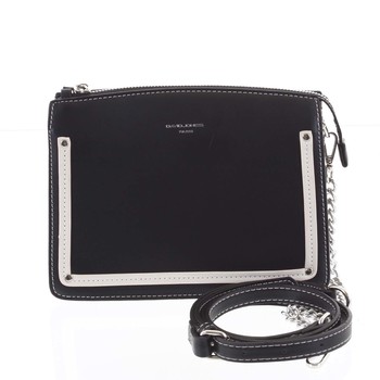 Malá originálna crossbody kabelka čierna - David Jones Yuriko