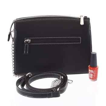 Malá originálna crossbody kabelka čierna - David Jones Yuriko