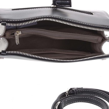 Malá originálna crossbody kabelka čierna - David Jones Yuriko