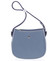 Elegantná listová crossbody kabelka modrá - David Jones Brigitte