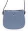 Elegantná listová crossbody kabelka modrá - David Jones Brigitte