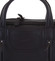 Luxusná kožená taška cez plece čierna - Gerard HENON Derell