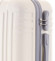 Moderný krémovo biely škrupinový cestovný kufor - Ormi Dopp L