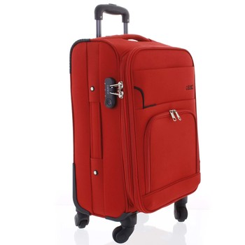 Cestovný látkový červený kufor sada - Ormi Nitire S, M, L