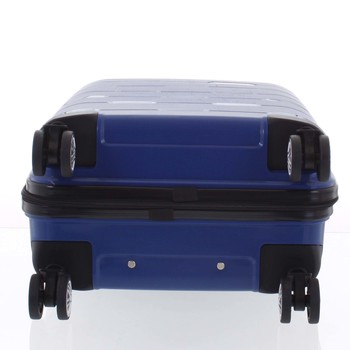 Luxusný modrý škrupinový vzorovaný kufor - Ormi Predhe S