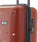 Luxusný červený škrupinový vzorovaný kufor sada - Ormi Predhe M, S