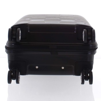 Luxusný čierny škrupinový vzorovaný kufor - Ormi Predhe M