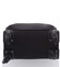 Kvalitný elegantný látkový čierny cestovný kufor - Ormi Mada M