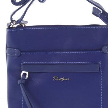 Dámska modrá crossbody kabelka - David Jones Alessandra