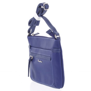 Dámska modrá crossbody kabelka - David Jones Alessandra