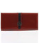 Dámska peňaženka kožená lakovaná červená - Cavaldi H243