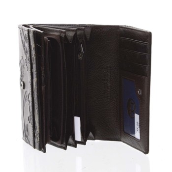 Dámska peňaženka kožená medená - Rovicky 76112