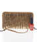 Luxusná dámska kožená peňaženka púzdro zlaté - Rovicky 76119