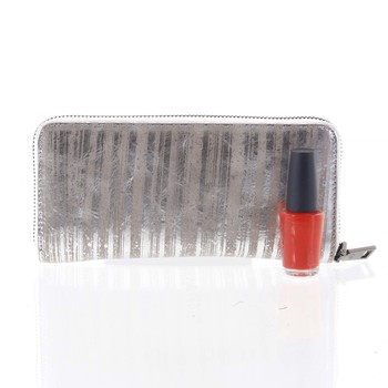 Luxusná dámska peňaženka púzdro strieborné - Rovicky 77006