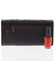 Dámska peňaženka veľká kožená čierna - Rovicky 1077