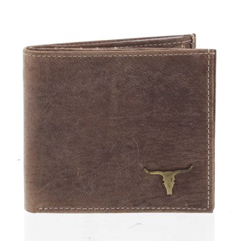 Pánska kožená peňaženka svetlejšie hnedá - BUFFALO Philip