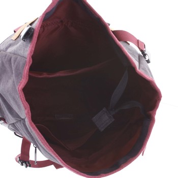 Kombinovaný cestovný ruksak čierno-sivý - New Rebels Messer