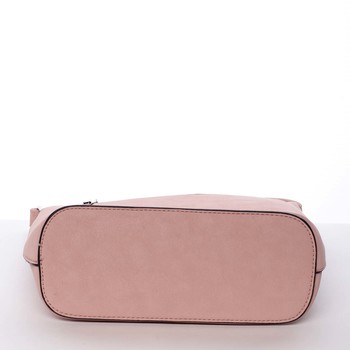 Elegantná dámska ružová crossbody kabelka - Silvia Rosa Meylin