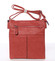 Dámska červená moderná a elegantná crossbody kabelka - Dudlin Ketty 