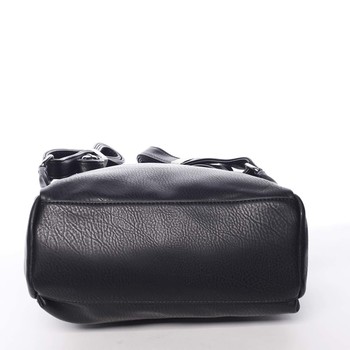 Stredný mestský dámsky čierny ruksak - Silvia Rosa Jimm
