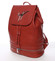 Trendy dámsky mestský ruksak červený - Silvia Rosa Karely