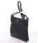 Krásna dámska čierna crossbody kabelka so vzorom - Silvia Rosa Xiomy 